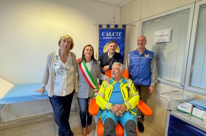 Lucignano, donazione del Calcit Valdichiana alla Casa della Salute