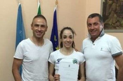 La ginnasta castiglionese Maria Vilucchi incontra l’Amministrazione Comunale
