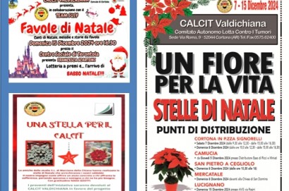 Le manifestazioni natalizie del Calcit Valdichiana