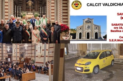 La messa annuale del Calcit Valdichiana in memoria dei soci defunti