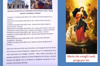 Novena itinerante a " Maria che scioglie i nodi "