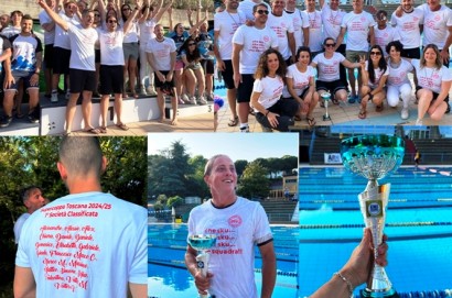 Il Centro Nuoto Cortona Master vince la Supercoppa Toscana Fin