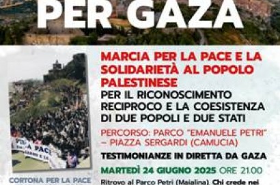 Cortona per Gaza