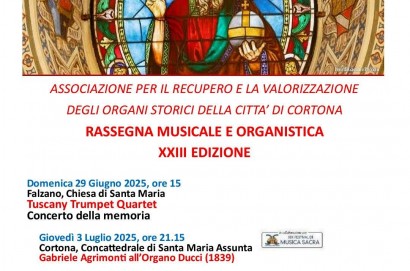 Stagione musicale ed organistica cortonese
