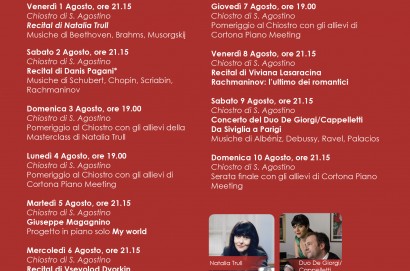 I capolavori della musica per pianoforte: ecco la terza edizione di Cortona Piano Festival
