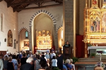 L’ultimo saluto di Cortona ad Elena Gawronska