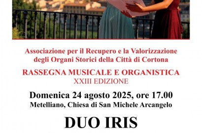 IL DUO “IRIS” IN CONCERTO NELLA CHIESA DI SAN MICHELE ARCANGELO A METELLIANO