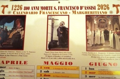 Il Calendario di Santa Margherita