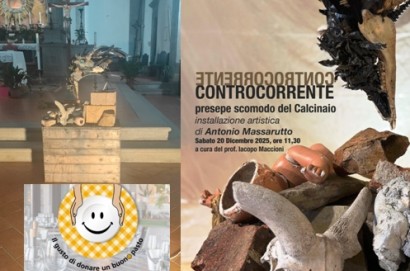 Il Natale scomodo  e  diverso, non solo fatto  di lucine, della Caritas Calcinaio.