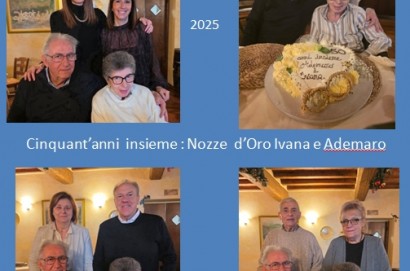 Cinquant’anni insieme: le Nozze d’ Oro di Ivana ed Ademaro