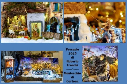 Montecchio: il Presepe di Roberto Tronchi