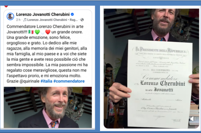 Jovanotti for President? ....intanto è Commendatore della Repubblica Italiana