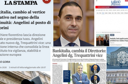 Gianluca Trequattrini è il nuovo Vice Direttore Generale di Bankitalia