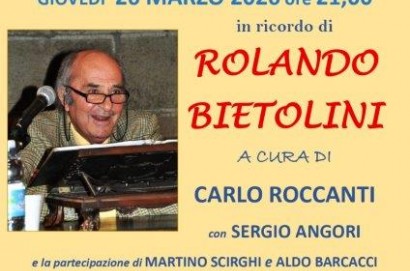 Carlo Roccanti ricorda l’amico Rolando Bietolini
