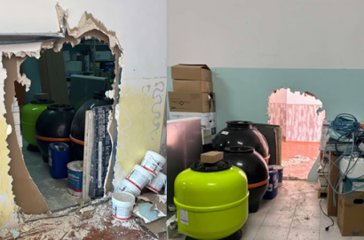 Furto con scasso all' Alternativa Service di Terontola