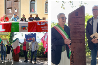 Scansano dedica una stele a Spartaco Lavagnini