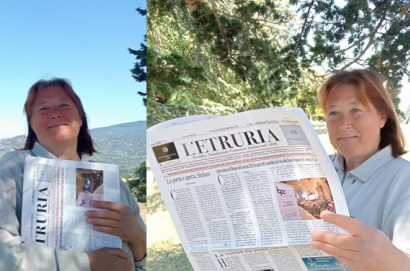 Natasha, la novella zarina russa del Trasimeno