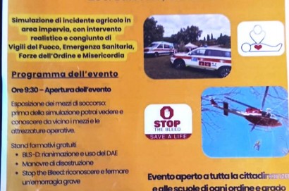 Protezione civile in storytelling all'Accordi di Camucia