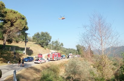 Incidente stradale sulla provinciale Cortona - Città di Castello