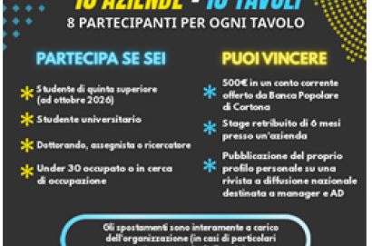 Hackcortona 2026: dieci sfide reali per far leva sull’imprenditorialità