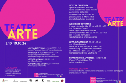 Seconda edizione Teatr'Arte