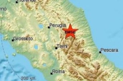 Terremoto nel centro Italia. Avvertita distintamente in Valdichiana