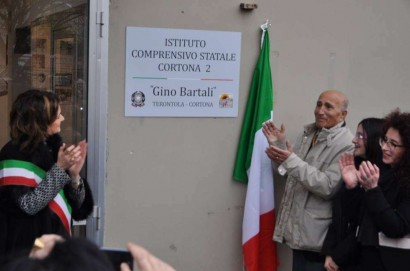 La prima scuola in Italia intitolata a Gino Bartali è a Terontola di Cortona