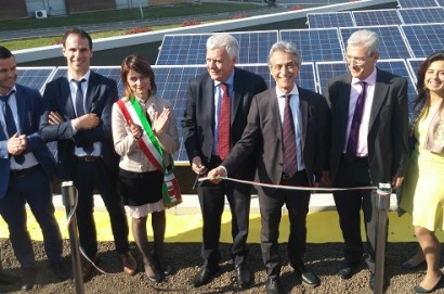 Il Ministro Galletti inaugura all'ospedale della Fratta l'impianto fotovoltaico