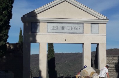 Lavori di recupero e restauro al Cimitero monumentale di Cortona