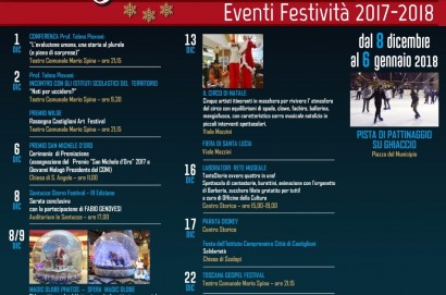 “Natale a Castiglion Fiorentino”: magico con la sfera “Magic Globe” ed indimenticabile con la pista di pattinaggio su ghiaccio e la Parata Disney