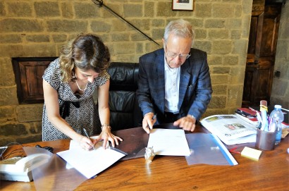 Firmata la convenzione fra Comune di Cortona e Accademia Etrusca per la gestione ed il funzionamento del Museo MAEC, del Parco Archeologico e della Biblioteca storica