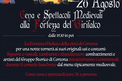 Cena Medievale al Girifalco di Cortona