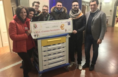 Porta Fiorentina dona mille euro alla Casa di Riposo Cosimo Serristori