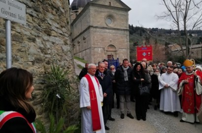 Festa patronale di San Vincenzo e inaugurazione della strada a Don Giovanni Salvi.