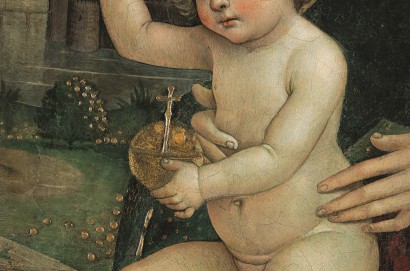 Il Bambin Gesù delle Mani  del Pinturicchio a Cortona- Sabato 13 aprile l'inaugurazione