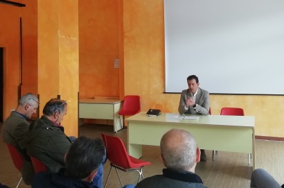 Andrea Bernardini incontra  i sindacati confederali