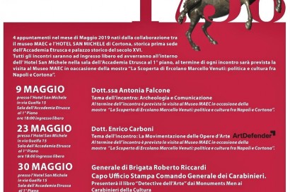 Parte giovedì 9 maggio a Cortona il ciclo "Incontrarsi a Maggio"
