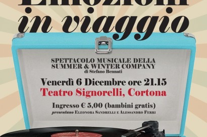 Al Teatro Signorelli, il sei dicembre : "Emozioni in Viaggio"