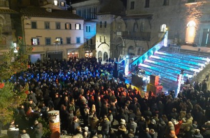 Festa di capodanno: grande successo a Cortona