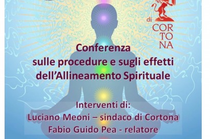 Annullato  il convegno sull “procedure e degli effetti dell’Allineamento spirituale" - la nota del Comune di Cortona