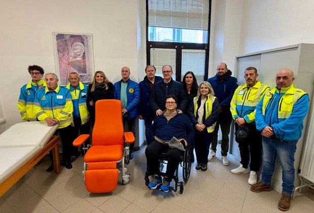 Due donazioni a sostegno dei servizi sanitari territoriali grazie al Calcit Valdichiana