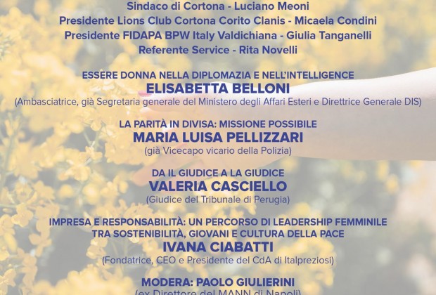 Cortona: un Otto Marzo di riflessione ed omaggio all'eccellenza femminile