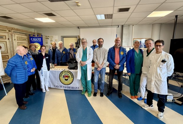 Nuova donazione del Calcit Valdichiana per l’Ortopedia dell’Ospedale della Valdichiana Aretina
