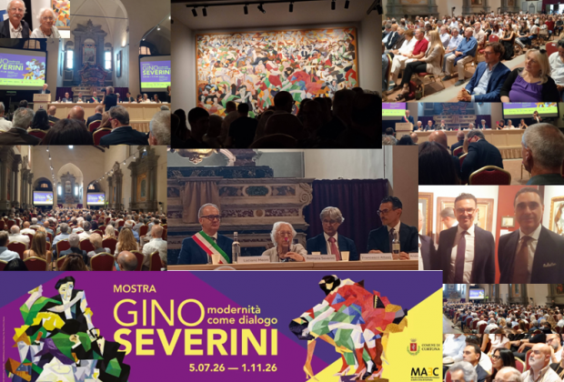 Con Severini Cortona porta la sua estate sul palcoscenico internazionale . Arte, amicizia,dialogo e spiritualità nelle opere del  firmatario del Manifesto del Futurismo.