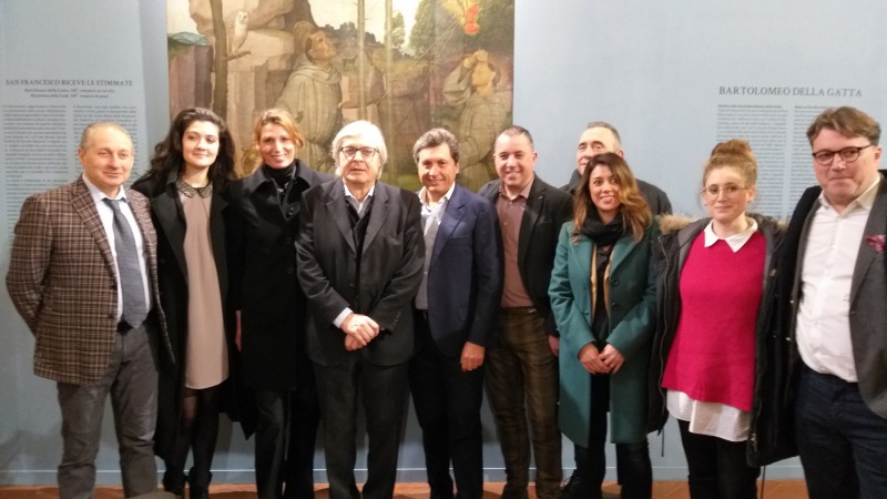 Sgarbi tiene a battesimo la convenzione tra il Museo della “Madonna del Parto” di Monterchi e il Sistema Museale Castiglionese
