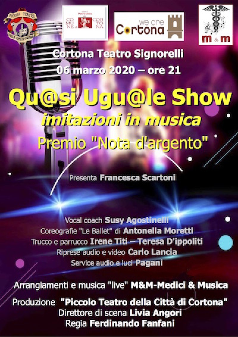 Qu@si Ugu@le Show Serata Musicale al Signorelli