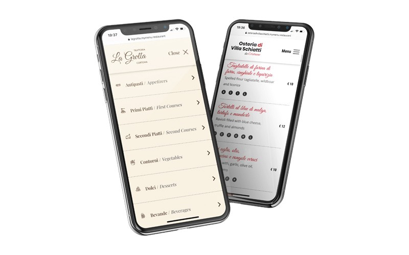 MyMenu, il menu contactless per ristoranti