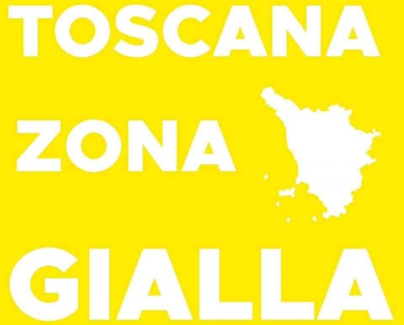 Toscana, tutta la regione in zona gialla da lunedì 26 aprile