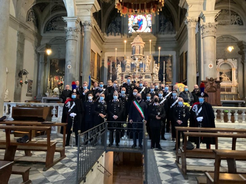 Celebrata la Virgo Fidelis dei Carabinieri a Cortona