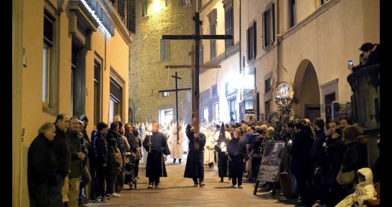 Tornano gli antichi riti delle processioni pasquali a Castiglion Fiorentino
